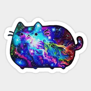 Galaxy Puffy Sticker